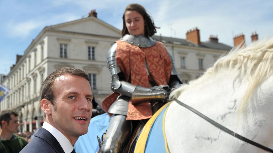 Macron Jeanne darc